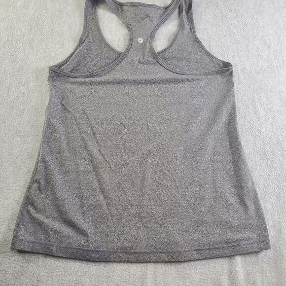 90 Degree By Reflex Tank Top Womens Large Gray Active Sleeveless Racerback - Picture 6 of 7
